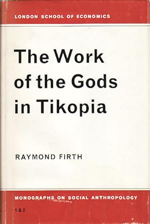 Seller image for The Work of the Gods in Tikopia. for sale by Asia Bookroom ANZAAB/ILAB