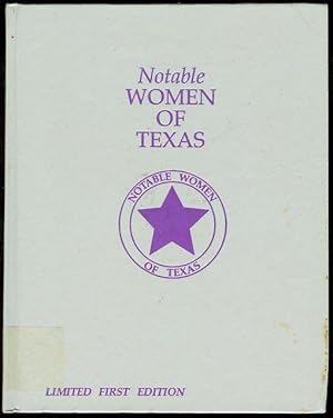 Notable Women of Texas 1984-1985