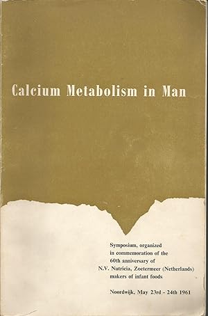 Imagen del vendedor de Calcium Metabolism in Man a la venta por Books and Bobs