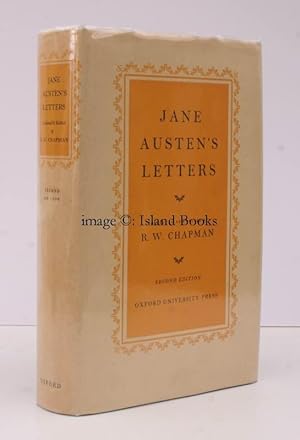 Image du vendeur pour Jane Austen's Letters to her Sister Cassandra and Others. Edited by R. W. Chapman. [Second Edition]. NEAR FINE COPY IN DUSTWRAPPER mis en vente par Island Books