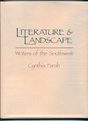 Seller image for Literature and Landscape: Writers of the Southwest for sale by Ken Sanders Rare Books, ABAA