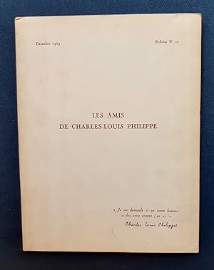 Les Amis de Charles-Louis Philippe - Bulletin N°17 - Décembre 1959 -