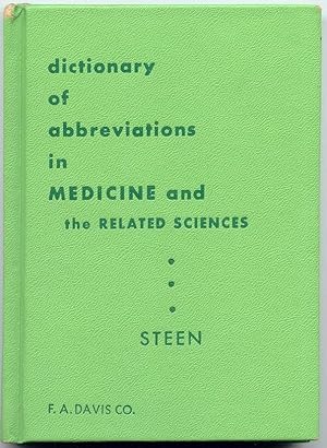 Seller image for Dictionary of Abbreviations in Medicine and the Related Sciences for sale by Curious Book Shop