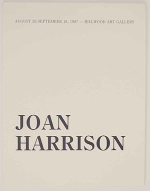 Bild des Verkufers fr Joan Harrison zum Verkauf von Jeff Hirsch Books, ABAA