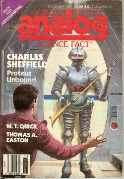 Seller image for ANALOG Science Fiction/ Science Fact: November, Nov. 1988 ("Proteus Unbound") for sale by Books from the Crypt