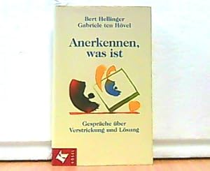 Bild des Verkufers fr Erkennen, was ist. Gesprche ber Verstrickung und Lsung. 53.-64. Tausend. zum Verkauf von Antiquariat Ehbrecht - Preis inkl. MwSt.