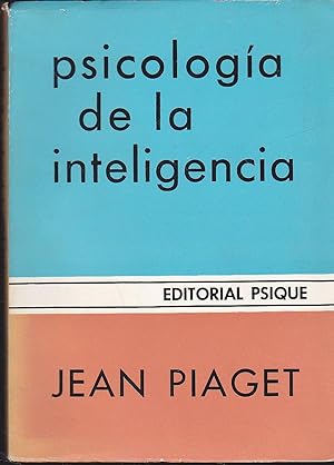 Imagen del vendedor de PSICOLOGIA DE LA INTELIGENCIA a la venta por CALLE 59  Libros