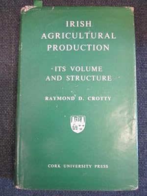 Irish Agricultural Production Its Volume and Structure