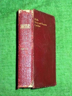 Immagine del venditore per The Oxford Miniature Shakespeare The Complete Works of Shakespeare in Twelve Volumes. Volume XI (11), Othello, Anthony and Cleopatra, Cymberline. venduto da Tony Hutchinson