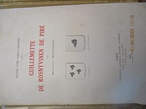 Guillemette de Rosnyvinen de Piré - Histoire d'une famille bretonne de MontignyHISTOIRE D'UNE FAM...