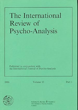 Seller image for The International Review of Psycho-Analysis. 1986, Volume 13, Part 1-4. The Institute of Psycho-Analysis, London. for sale by Fundus-Online GbR Borkert Schwarz Zerfa