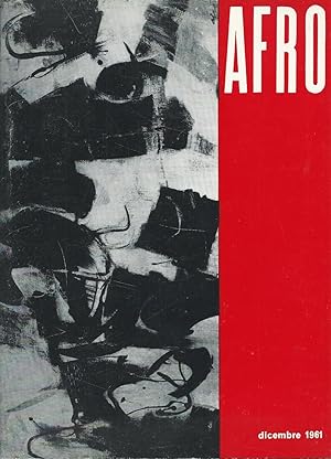 Afro - Catalogue Galleria BluMilano 1961
