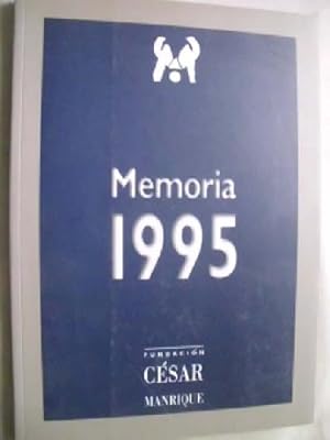 MEMORIA 1995 Fundación César Manrique