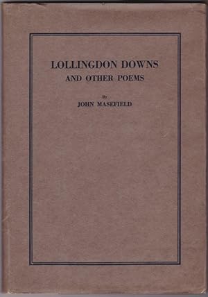 Lollingdon Downs and Other Poems (in Dustjacket)