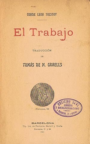 Seller image for EL TRABAJO for sale by Librera Torren de Rueda
