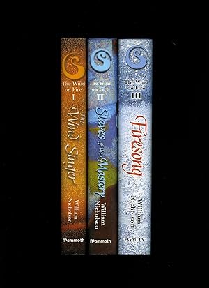 Seller image for The Wind Singer, Slaves of the Mastery, Firesong: The Wind of Fire Trilogy [Three Volumes] for sale by Little Stour Books PBFA Member