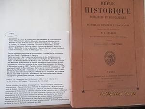 Revue nobiliaire historique et biographique - Fondée par M. Bonneserre de Saint-Denis - Publiée p...