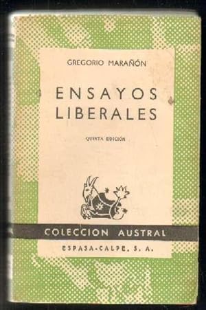 Imagen del vendedor de ENSAYOS LIBERALES a la venta por Librera Raimundo