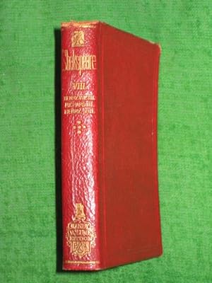 Seller image for Shakspeare, The Handy Volume Vol VIII. Red Leather. King Henry the Sixth Part Three; King Richard the Third; King Henry the Eighth. Shakespeare. for sale by Tony Hutchinson