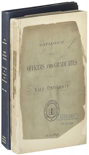 Catalogue of the Officers and Graduates of Yale University 1701-1895