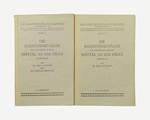 Bild des Verkufers fr Die Kunstdenkmler des politischen Bezirkes Spittal an der Drau. (= Die Kunstdenkmler Krntens, Bde. 1, 1 u. 1, 2). 2 Bnde. zum Verkauf von Versandantiquariat Wolfgang Friebes