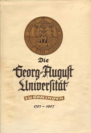 Bild des Verkufers fr Die Georg-August-Universitt zu Gttingen. zum Verkauf von Versandantiquariat Boller