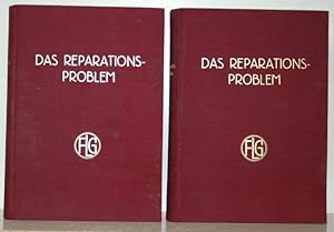 Imagen del vendedor de Das Reparationsproblem. 2 Teile in 2 Bnden. - I: Verhandlungen und Gutachten der Konferenz von Pyrmont. - II: Verhandlungen und Gutachten der Konferenz von Berlin. (= Verffentlichungen der Friedrich List-Gesellschaft, Band 1 und 2). a la venta por Antiquariat  Braun