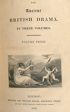 Seller image for The Ancient British Drama. 3 volume set for sale by Barter Books Ltd