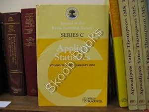 Image du vendeur pour Journal of the Royal Statistical Society: Series C: Applied Statistics: Volume 59, Part 1, January 2010 mis en vente par PsychoBabel & Skoob Books