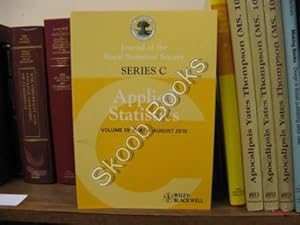 Image du vendeur pour Journal of the Royal Statistical Society: Series C: Applied Statistics: Volume 59, Part 4, August 2010 mis en vente par PsychoBabel & Skoob Books