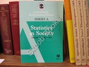 Bild des Verkufers fr Journal of the Royal Statistical Society: Series A: Statistics in Society: Volume 169, Part 3, 2006 zum Verkauf von PsychoBabel & Skoob Books