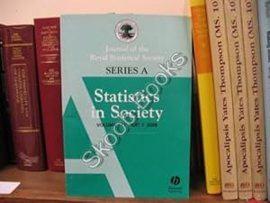 Bild des Verkufers fr Journal of the Royal Statistical Society: Series A: Statistics in Society: Volume 171, Part 1, 2008 zum Verkauf von PsychoBabel & Skoob Books