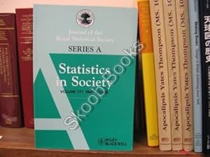 Bild des Verkufers fr Journal of the Royal Statistical Society: Series A: Statistics in Society: Volume 171, Part 2, 2008 zum Verkauf von PsychoBabel & Skoob Books