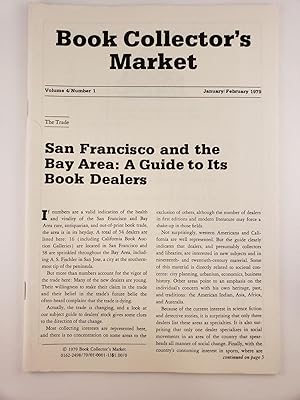 Bild des Verkufers fr Book Collector's Market, Vol 4, No.1, January/February, 1979 zum Verkauf von WellRead Books A.B.A.A.