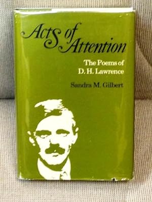 Bild des Verkufers fr Acts of Attention, the Poems of D. H. Lawrence zum Verkauf von My Book Heaven