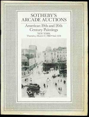 Sotheby's Arcade Auctions: American 19th and 20th Century Paintings, Drawings and Sculpture (Sale...