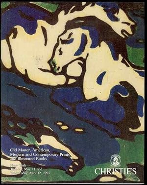 Old Master, American, Modern and Contemporary Prints and Illustrated Books (May 11 and 12, 1993)