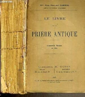 Bild des Verkufers fr Le livre de la priere antique zum Verkauf von JLG_livres anciens et modernes