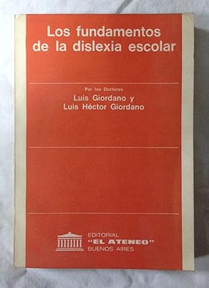 Bild des Verkufers fr LOS FUNDAMENTOS DE LA DISLEXIA ESCOLAR zum Verkauf von Librera Sagasta