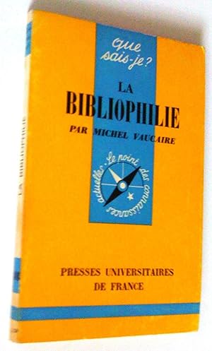 La bibliophilie