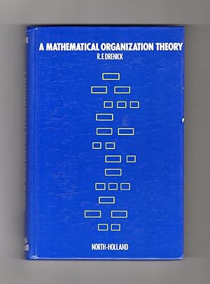 A Mathematical Organization Theory. First Edition and First Printing
