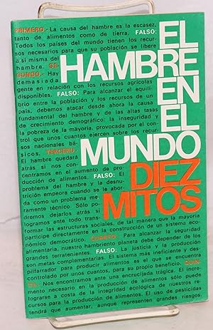 Seller image for El hambre en el mundo: diez mitos for sale by Bolerium Books Inc.