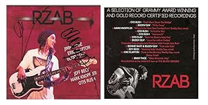 Seller image for Rzab : A selection of Grammy Award winning and Gold record certified recordings. ( Sign par Greg Rzab ). for sale by Librairie Victor Sevilla