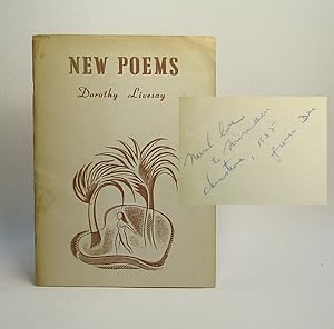 NEW POEMS. Signed
