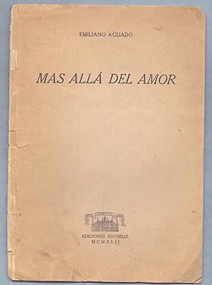 Image du vendeur pour MAS ALLA DEL AMOR mis en vente par Libreria 7 Soles