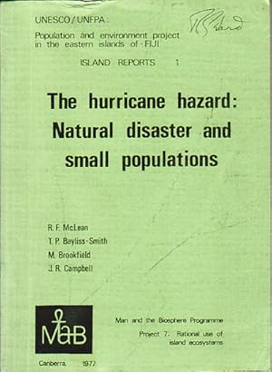 The hurricane hazard: Natural disaster and small populations.