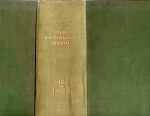 Seller image for Biochemical Journal Volume XIX 1925 for sale by Book Booth