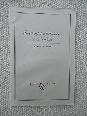 Imagen del vendedor de From Plantations to Peasantries in the Caribbean a la venta por Carvid Books