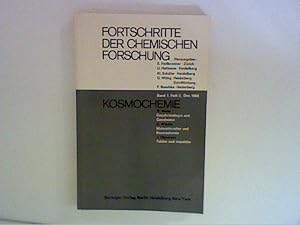 Bild des Verkufers fr Kosmochemie: - Fortschritte der chemischen Forschung Band 7, Heft 2, Dez. 1966. zum Verkauf von ANTIQUARIAT FRDEBUCH Inh.Michael Simon