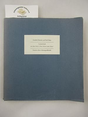 Bild des Verkufers fr Gottlieb Daimler und Karl Benz . Sonderdruck aus dem Buch "Vom Motor zum Auto". Stuttgart Deutsche Verlags-Anstalt zum Verkauf von Chiemgauer Internet Antiquariat GbR